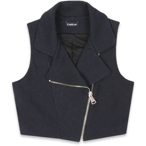 Bebe Cropped Vest - Picture 1 of 4